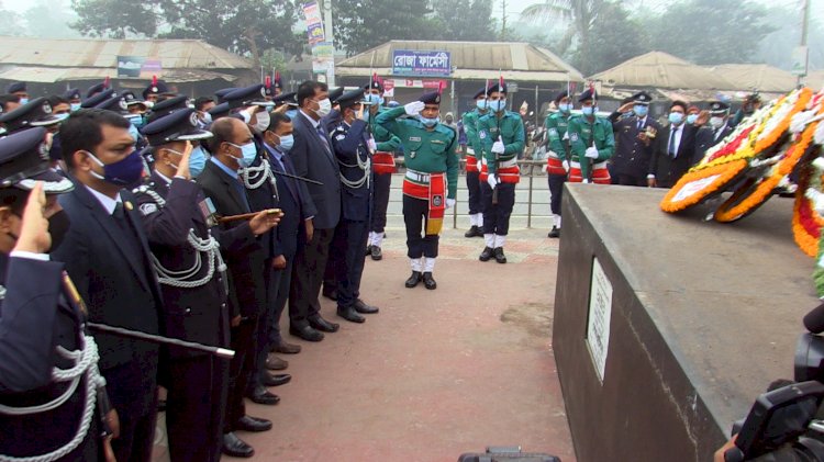 রংপুরে যথাযোগ্য মর্যাদায়  মহান বিজয় দিবস  পালন