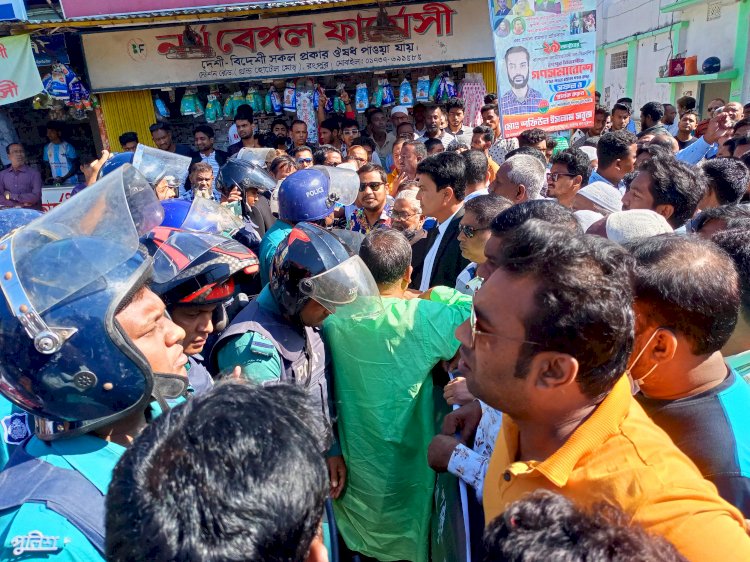 রংপুরে বিএনপি-পুলিশ সংঘর্ষ  দুই শতাধিক নেতাকর্মীর বিরুদ্ধে মামলা